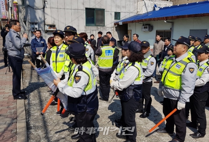 전주완산경찰서시민경찰연합회, 전주 기자촌 폐공가 방범순찰