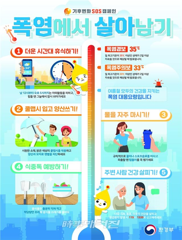 앞으로 더 더워지는 한국...'폭염 위험도' 갈수록 높아진다