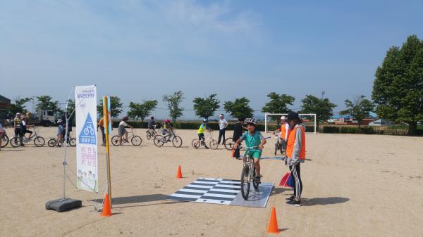 자전거 안전교육 사진(사진_시사매거진 DB)