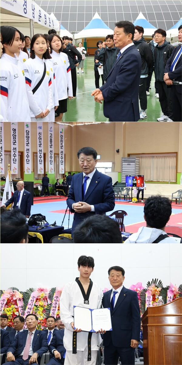 현재 태권도의 현실을 즉시하고, 문제점을 잘 알고 있다는 박 회장은 취임 후 회원들을 위한 여러 가지 사업들을 추진, 계획하고 있으며 현안 중 일환으로 우수한 선수 발굴과 육성사업에 심혈을 기울이고자 한다.