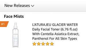 '라뜨라쥬 아마존 토너', 빙하수 풍부한 미네랄 덕분에 인기 - 뉴스 썸네일 이미지